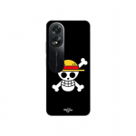 Coque Oppo A38 Drapeau One Piece Pirate Rap et Chapeau de Paille Maniacase