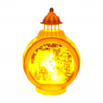 Candle Lantern for Christmas Decoration, Light Hanging and Tabletop Use in House Garden kuldne