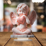 Akr&uuml;&uuml;list Ingel Kuju Figuur Kollektsioneeritav Skulptuur Sise- V&auml;listingimustes Kodu Dekoratsioon Kerub jaoks