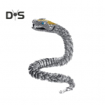 Meeste k&auml;ev&otilde;ru Vintage hip-hopi 3D madu k&auml;ev&otilde;ru s&uuml;mboliseerib &otilde;nne ja j&otilde;ukust uusaasta s&uuml;nnip&auml;evaks pulmakingituseks k&auml;ev&otilde;ru 18cm