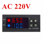 SHT2000 DC 12V 24V AC 220V Temperatuuri niiskusregulaator Kodu k&uuml;lmik Inkubaator Termostaat Humidistat Termomeeter H&uuml;gromeeter