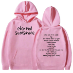Ariana Grande Eternal Sunshine uus kapuuts S roosa