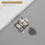 Tsingisulamist p&ouml;&ouml;rlev riiv Mulgustus puudub Vasak ja parem vargusvastane riiv Sanitaarruumi l&uuml;kanduks Lemmiklooma puuri ukse poldi riiv