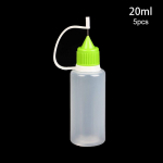 5 tk 10/20/30 ml korduvt&auml;idetavad plastist keraamilised keraamika t&ouml;&ouml;riistad pigistatavad n&otilde;elad pudeli otsaga joon isetehtud pol&uuml;meer savi t&ouml;&ouml;riistad kingitused 20ml roheline