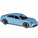 Welly 1/24 Porsche Taycan Turbo S Sulamist Sportauto Mudel Diecasts Metall Uue Energia S&otilde;idukid Mudelite Kogu Laste Kingitused sinine