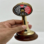 Messing Telegraaf Kuldne V&auml;rv Mereline Kollektsioneeritav & Merenduslik 15.24 cm