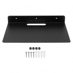 Ujuv AV-riiul, paksendatud roostekindel metallist seinale kinnitatav riiul projektori digiboksi ruuteri jaoks