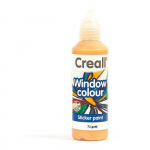 Peinture repositionnable pour vitres Creall Glass 80 ml - dor&eacute;