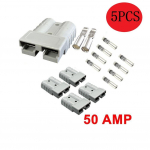 Kiire ja ohutu laadimine 50 AMP 6AWG 1224V DC elektrit&ouml;&ouml;riistade pistikute pakiga 10PCS