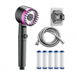 1 komplekt du&scaron;ipea du&scaron;ipiiskade peafilteriga du&scaron;ipihusti k&auml;eshoitav t&auml;iustatud filtreerimiss&uuml;steem du&scaron;ipihusti hall