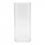 250 ml Square Cup Uuenduslik korduvkasutatav teemahl, kohvikruus, joogin&otilde;ud, k&ouml;&ouml;gitarvikud, l&auml;bipaistvad puhas