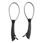 Peeglikomplekt - Vasak & Parem 8mm Piaggio Fly 50 100 125 150 2T 4T 2006-2014 jaoks