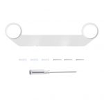 Seinale kinnitusklamber m&auml;ngukonsooli salvestusrest Ruumis&auml;&auml;stlik Lihtsalt paigaldatav m&auml;ngukonsooli kontrolleri kronstein PS5 portaali jaoks valge