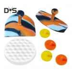 Golfiklubi k&auml;epidemed Golfi kiikude treeneri abivahend libisemiskindlalt k&auml;epideme hoovastiku asendi korrigeerija golfitarvikud meestele, naistele Sets