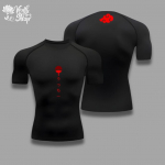 Itachi Kompressioonis&auml;rk | Itachi Uchiha, Sharingan, Akatsuki, Naruto Shippuden, Anime, Spordiriided, T-s&auml;rk, Kompressor, Lihass&auml;rk, Fitness M