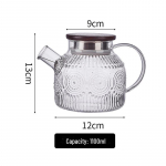 Lux klaasist kuumakindel k&auml;epidemega k&uuml;lmaveekeetja &ndash; suure mahutavusega loominguline teekann koju v&otilde;i elutuppa