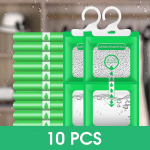Niiskusabsorberid 10 tk komplekt, riputatavad kapiniiskuse eemalduskotid, niiskusepakid, kuivatusaine, l&otilde;hnavabad kapiniiskuse eemaldajad 10 PCS SET