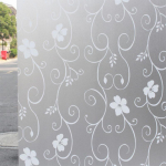 CUCU 2Mx 45CM PVC veekindel mattklaaskile kleebis vannitoa aknale Kodu privaatsus M016