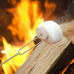 Pikendatavad r&ouml;stimispulgad Teleskoopiline BBQ kahvel Varrad Grill Hot dogi kahvel