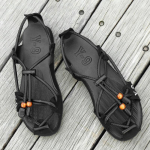 Suvised meeste sandaalid Ehtsast nahast Meeste vabaajajalatsid Meeste Meeste Nahast Sandaalid Meestele Rannajalatsid Rooma meeste kingad 36