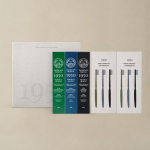 1950 Jeju Organic Toothpaste Toothbrush Gift Set (3 types of 100g toothpaste + 6 toothbrushes)