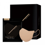 CHARMZONE Tone Up FIT Black Label Mask 10 pieces, 7 types Trench beige medium size 10 sheets