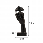 Euroopa Abstraktne M&otilde;tleja Figuur Skulptuur Kaunistused Kerge Luksus Kodu Pehme Kaunistus Telerikapi Dekoratiivsed Vaik K&auml;sit&ouml;&ouml;