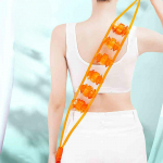 1TK T&otilde;mbatav Riba Massaažiseade &Otilde;lg Kaela L&uuml;lisammas Selg Meridiaanide Avamine Pallid Selja K&auml;sitsi Rull Massaažiartifakt