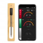Nutikas traadita liha-toidutermomeeter K&ouml;&ouml;gi k&uuml;psetust&ouml;&ouml;riist Ahju grillimiseks BBQ Steak Bluetooth temperatuurim&otilde;&otilde;tur Barbecue tarvikud