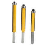 3TK 8mm varrega puidut&ouml;&ouml;tlemise freesl&otilde;ikur, trimmer-freesiter laagriga