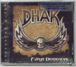 CD DHAK - Furia Demencial NONE Pacheco Records 2008 Argentina Rock Kasutatud