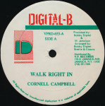 12-tolline plaat CORNELL CAMPBELL - Walk Right In VPRD655 Digital-B USA Reggae, Ska & Dub Kasutatud