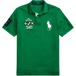 Polo Ralph Lauren V&auml;rviplokk Logo T&auml;ht Number Vabaaja L&uuml;hikeste Varrukatega Polo S&auml;rk Mehed polo s&auml;rgid Roheline 710790750-001 XS