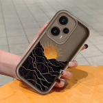 Pehme silikoonist ruudukujulise redeliga printimismustriga telefoni korpus, t&auml;iskaanega kaamera p&otilde;rutuskindel kaitse kummist &uuml;mbris Xiaomi Redmi jaoks Redmi K40S valge