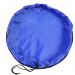1 tk Multifunktsionaalne Kaasaskantav Laste M&auml;nguasjade Hoiukott Klotside M&auml;nguasjad M&auml;ngumatt Ehitusklotside M&auml;nguasjakotid J&otilde;ulukingiks Diameter 50cm sinine