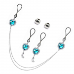 Elegantne Strasskividega Nibu R&otilde;ngaste Komplekt Keti Ehtega Moekatele Naistele Puhkuseks ja Unikaalsete Stiilide Entusiastidele 1