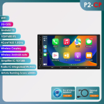 Ossuret 2din Autoraadio BT android raadio AI intelligentne s&uuml;steem universaalsele 7-tollisele autoraadiole Multimeedia videoesitaja GPS Carplay Android Auto 4G RDS P2CP 4Core 2G 32G AI