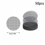 50 tk potiaugu v&otilde;rgusilma padjaga &uuml;mmargune drenaažiava s&otilde;el poti p&otilde;hja jaoks, et v&auml;ltida mulla kadu, bonsai lilletaim, aiat&ouml;&ouml;riistad 3cm