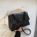 Luksuslik rombusega &otilde;lakott naistele PU-nahast Crossbody kotiketid Disainiga Messengeri k&auml;ekoti klapp V&auml;ike kandiline kott 27.5*9*17.5cm