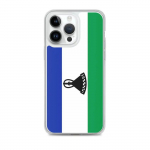 Coque iPhone &ndash; Lesotho &ndash; Drapeau &ndash; Souple &ndash; Mitmev&auml;rviline &ndash; &Uuml;hilduv iPhone 14 Pro Max