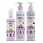 Mamaearth Roosioksaga Juuste V&auml;ljalangemise T&otilde;rje Komplekt Tugevamate Juuste Jaoks &ndash; 94% V&auml;hem Juuste V&auml;ljalangemist &ndash; Made Safe Sertifitseeritud &ndash; 650ml