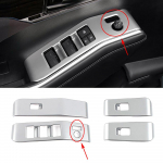 Toyota Highlander XU70 2024 Sisustuselement Auto K&auml;etugi Akna Klaasit&otilde;stuki L&uuml;liti Nupu Trimm Raam Kaunistus Kate Kleebis