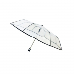Parapluie pliable transparent looduslik