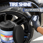 Car tire retreading gloss paste, tire surface maintenance, wheel hub decontamination, brightening, removal, cleaning agent One Size