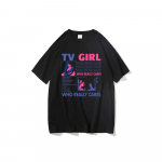 Trendikas TV Girl Lovers Rock lauluga prindiga T-s&auml;rk meestele naistele puuvillane hiphop &uuml;lem&otilde;&otilde;duline T-s&auml;rk l&uuml;hikeste varrukatega T-s&auml;rk t&auml;navamood topid tee XXXXXL