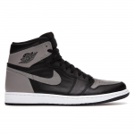 Air Jordan 1 Retro High OG Shadow 2018 Unisex Tossud Hall Must Valge-Keskmine-Hall 555088-013 42