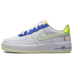 Nike Air Force 1 LV8 GS Player One - Kummitaimroheline Laste tossud Valge Laser-Oranž Kevadhall-Melange FB1393-111 35.5 white
