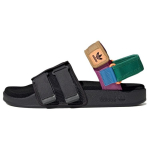 Adidas Adilette Sandaal 4.0 Must Julgelt Roheline Unisex Tossud Core-Black Carbon H03417 47