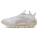 adidas Y-3 Runner 4D Halo Valged Unisex Tossud Core-White Cream-White Orange HR2004 42⅔