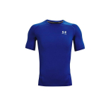 Under Armour HeatGear Treening Spordi Vabaaja L&uuml;hikeste Varrukatega Fitness S&auml;rk Meeste Topid Sinine 1361518-400 L blue